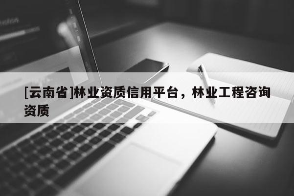 [云南省]林業(yè)資質信用平臺，林業(yè)工程咨詢資質