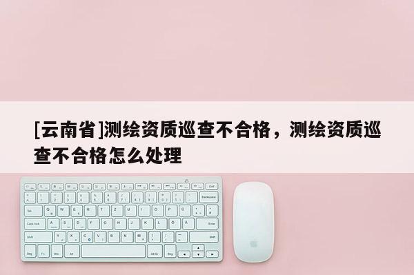 [云南省]測繪資質(zhì)巡查不合格，測繪資質(zhì)巡查不合格怎么處理