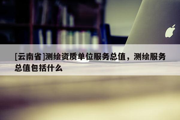 [云南省]測繪資質(zhì)單位服務(wù)總值，測繪服務(wù)總值包括什么