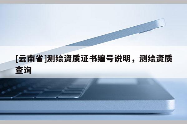 [云南省]測(cè)繪資質(zhì)證書(shū)編號(hào)說(shuō)明，測(cè)繪資質(zhì)查詢(xún)