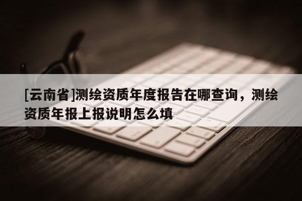 [云南省]測繪資質年度報告在哪查詢，測繪資質年報上報說明怎么填