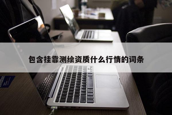 包含掛靠測(cè)繪資質(zhì)什么行情的詞條